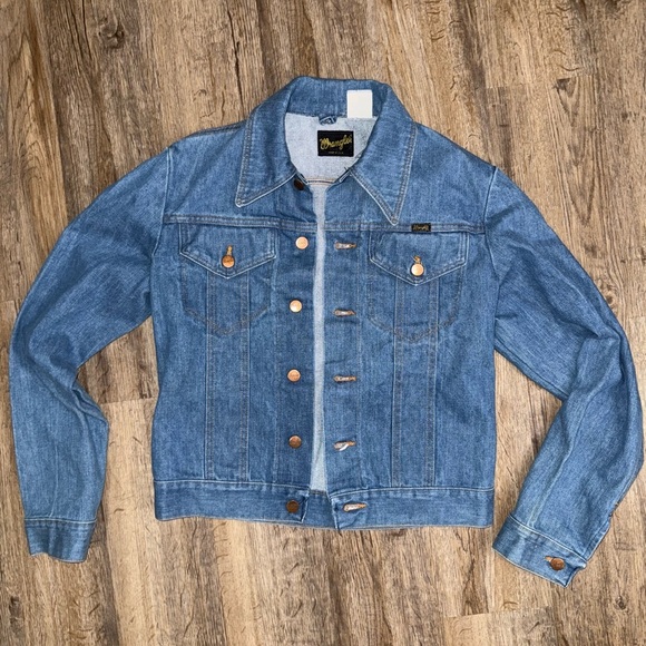 1980’s Vintage Wrangler Blue Jean Jacket - Picture 1 of 14